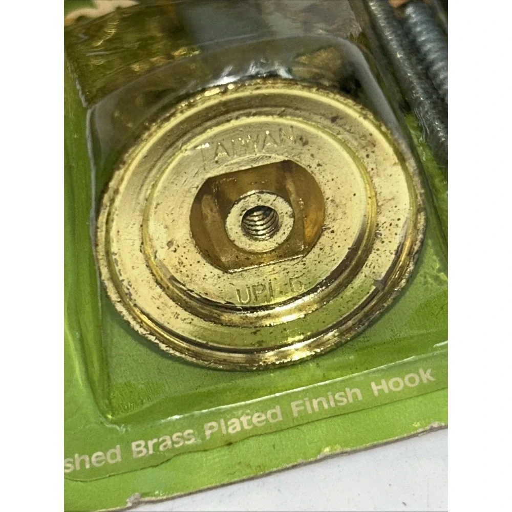 Vintage NOS Homecraft Jumbo Ceiling Hooks And Decorative Planter Chain 1980's